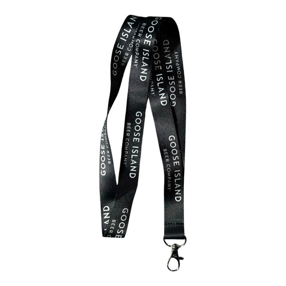 Goose Island‎ Brewery Black & White Signature Lanyard Collectible